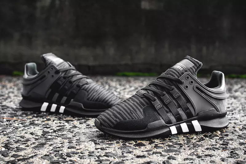 adidas EQT 지원 ADV Core Black 3M 반사