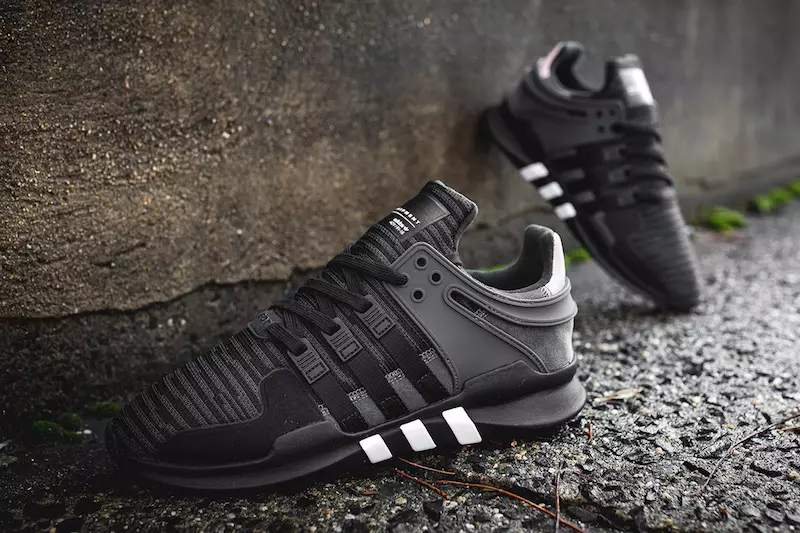 Adidas EQT támogatás ADV Core Black 3M fényvisszaverő