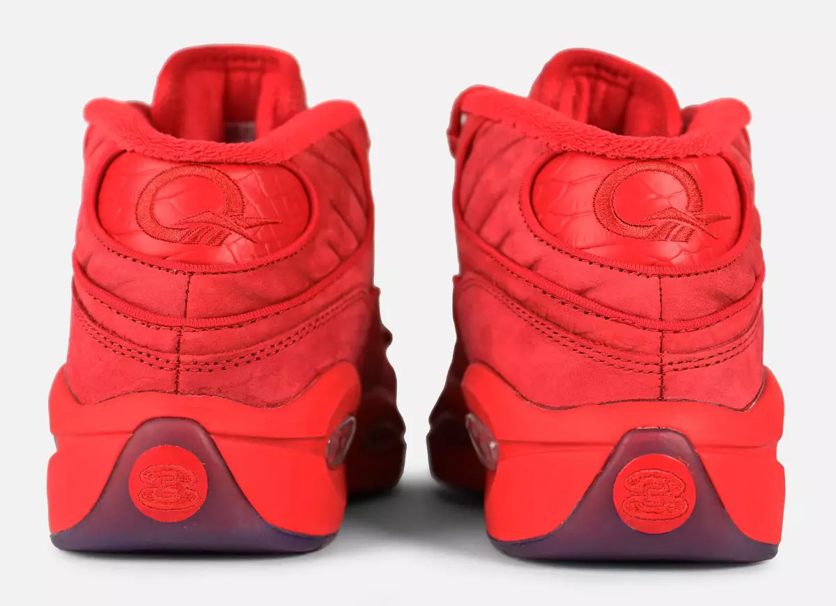 Teyana Taylor x Reebok Question Mid Red 10月7日