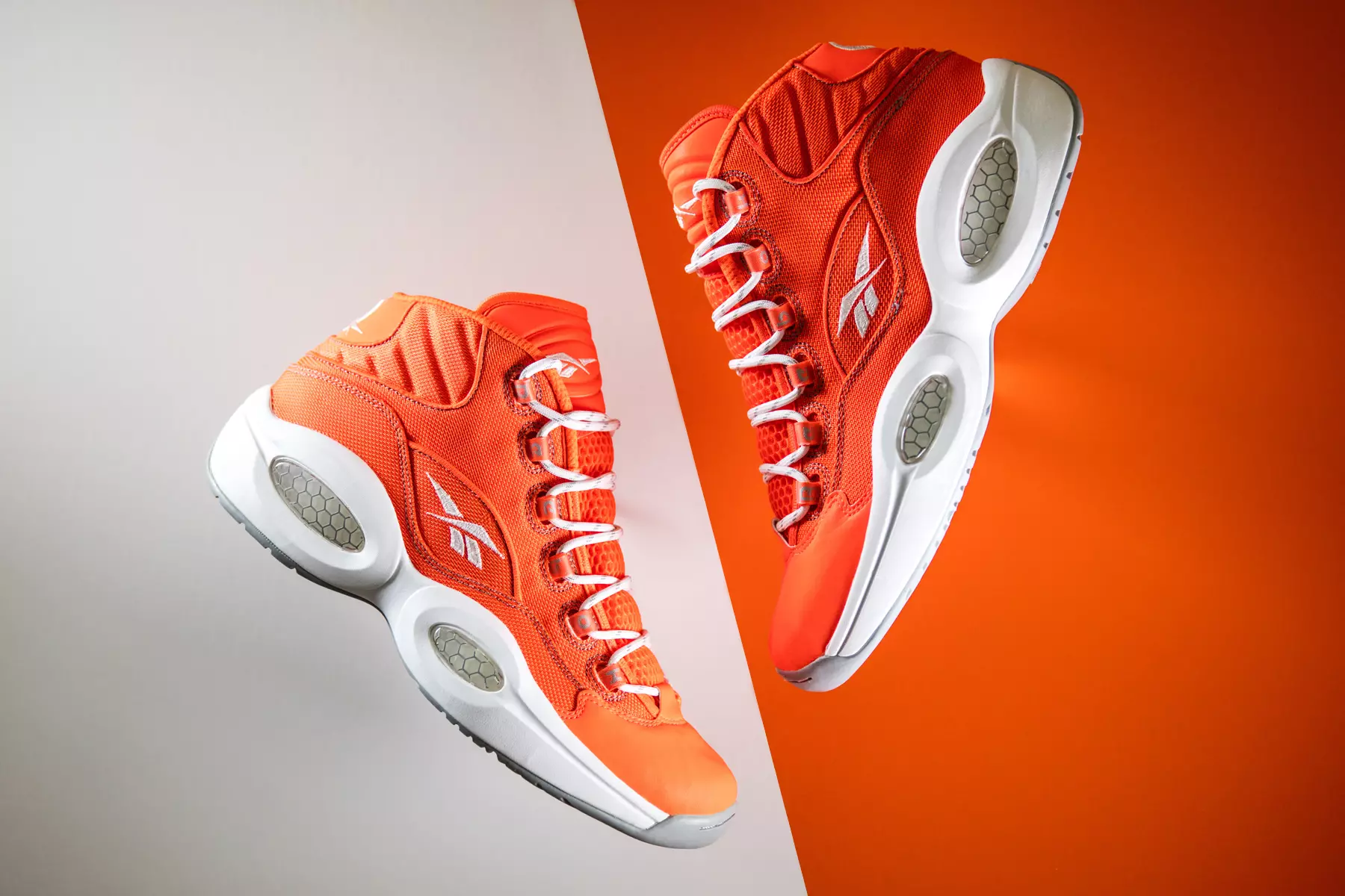 Reebok Question Mid Толькі моцныя выжываюць