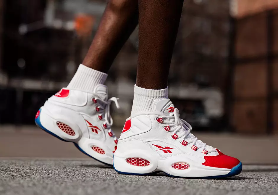 Reebok Question OG თეთრი წითელი