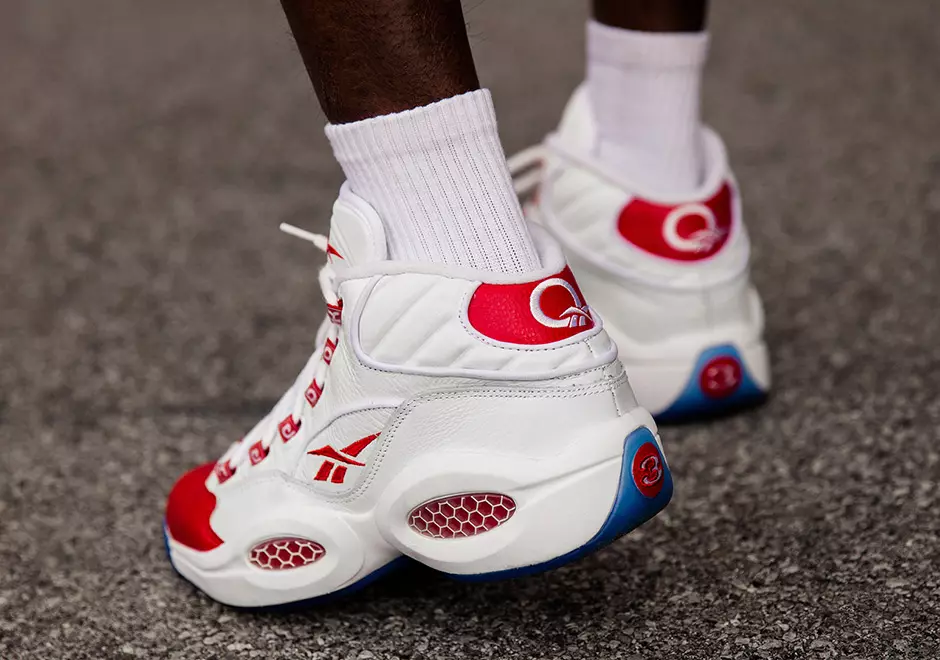 reebok question og blanco rojo