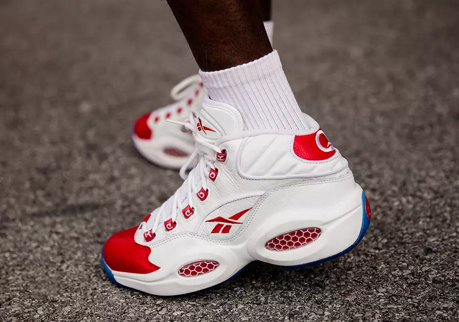 Reebok Question OG Wit Rood