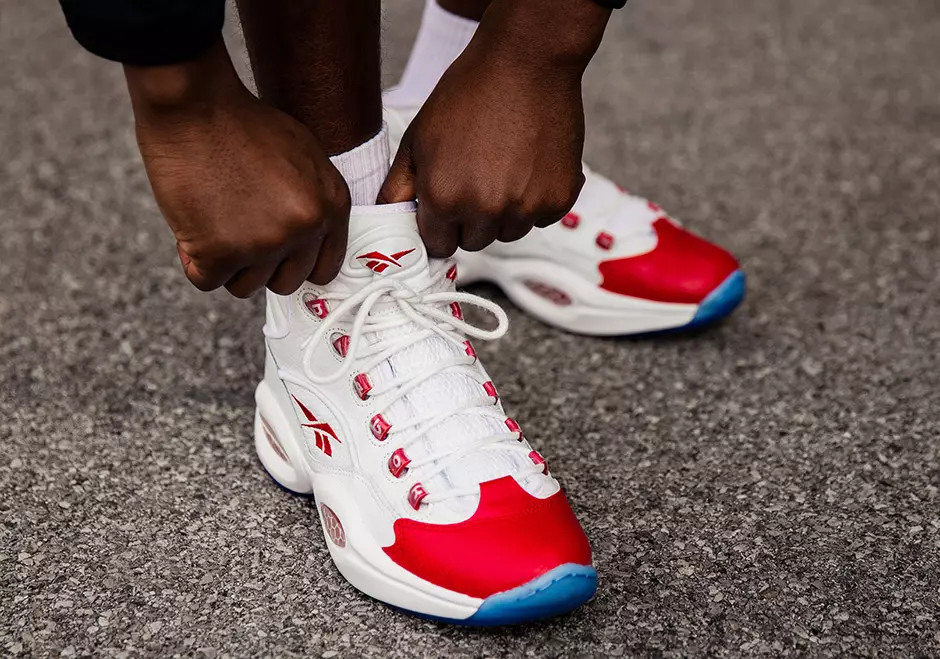 Reebok Question OG Vit Röd