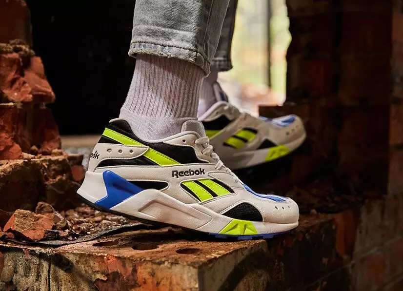 Reebok Aztrek Crushed Cobalt Solar Yellow Pink Fusion Urban Violet Tanggal Rilis