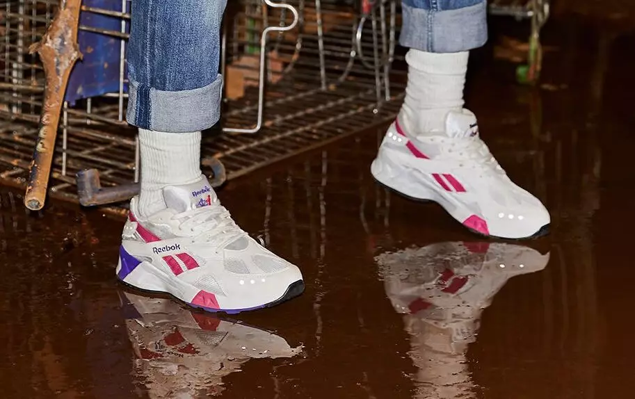 Reebok Aztrek Iliyosagwa Cobalt Solar ya Manjano Fusion Mjini Violet Tarehe ya Kutolewa