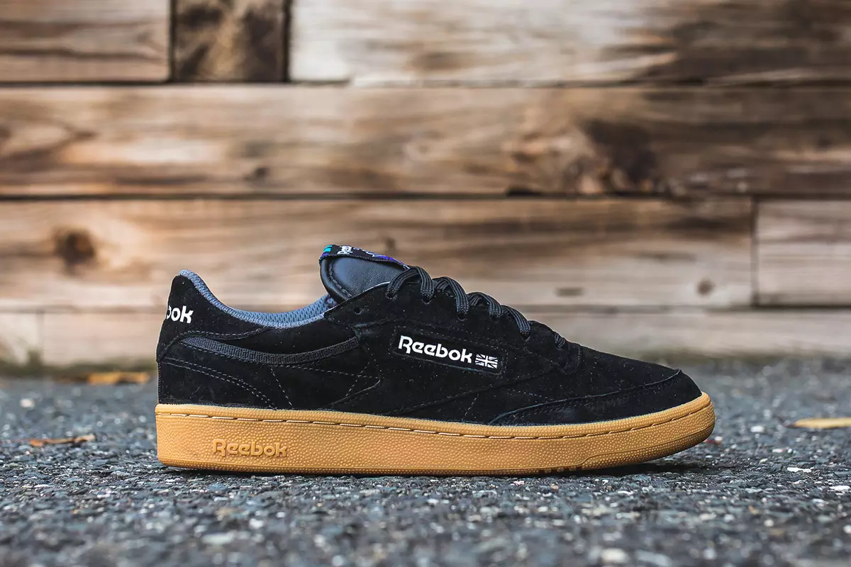 Reebok Club C 85 iekštelpu melnā gumija