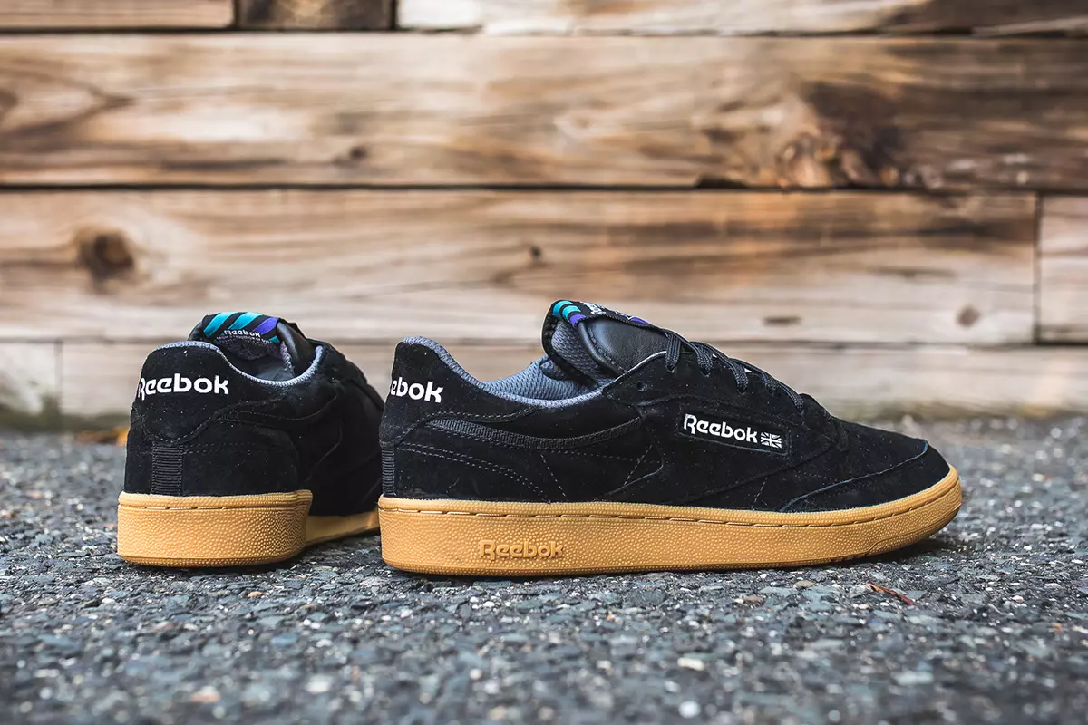 Reebok Club C 85 Indoor Gomme Noire