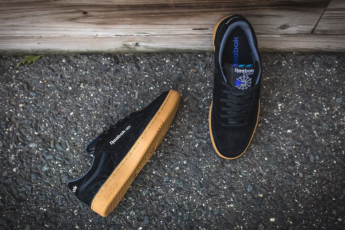 Reebok Club C 85 Indoor Black Gum