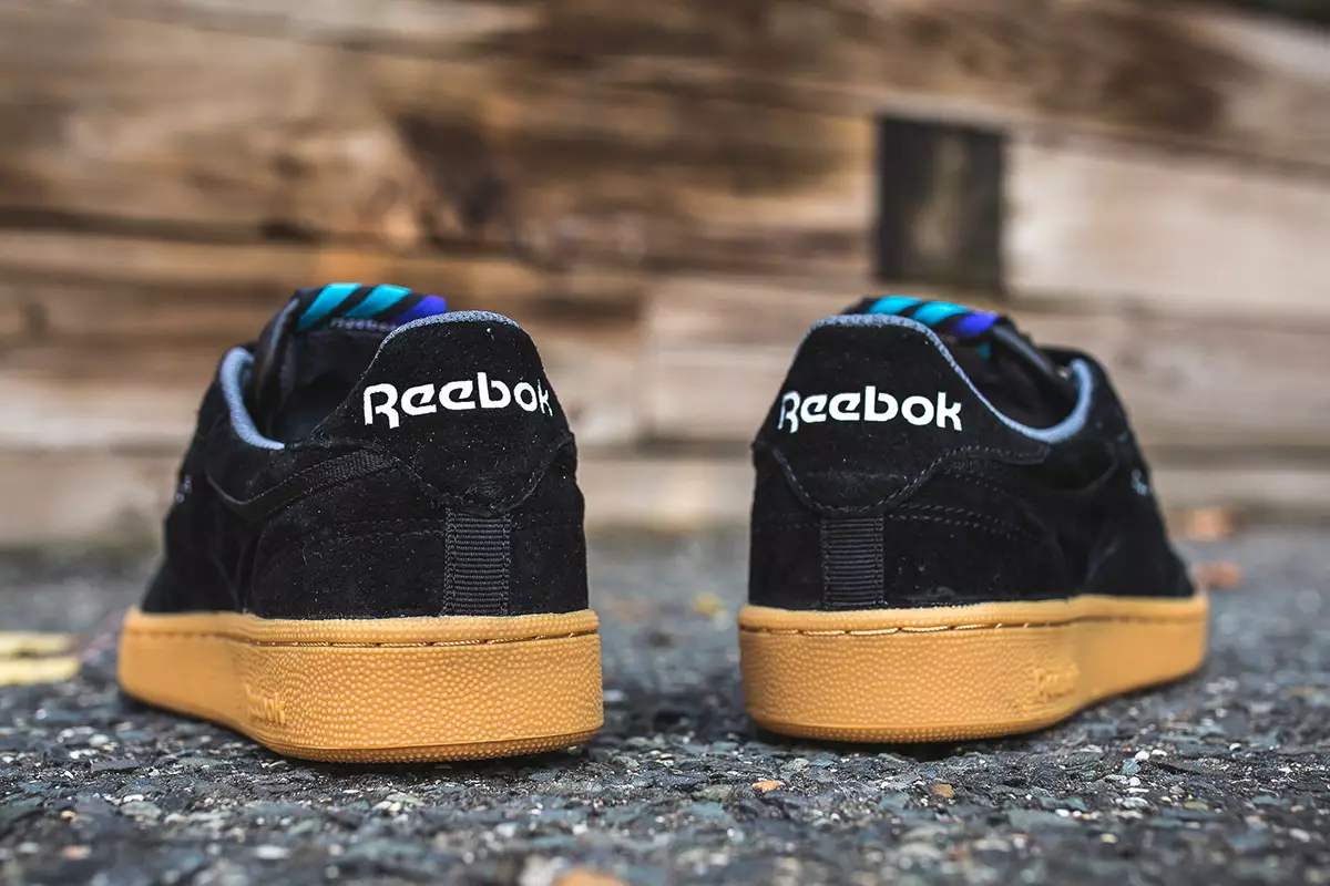 Reebok Club C 85 iekštelpu melnā gumija