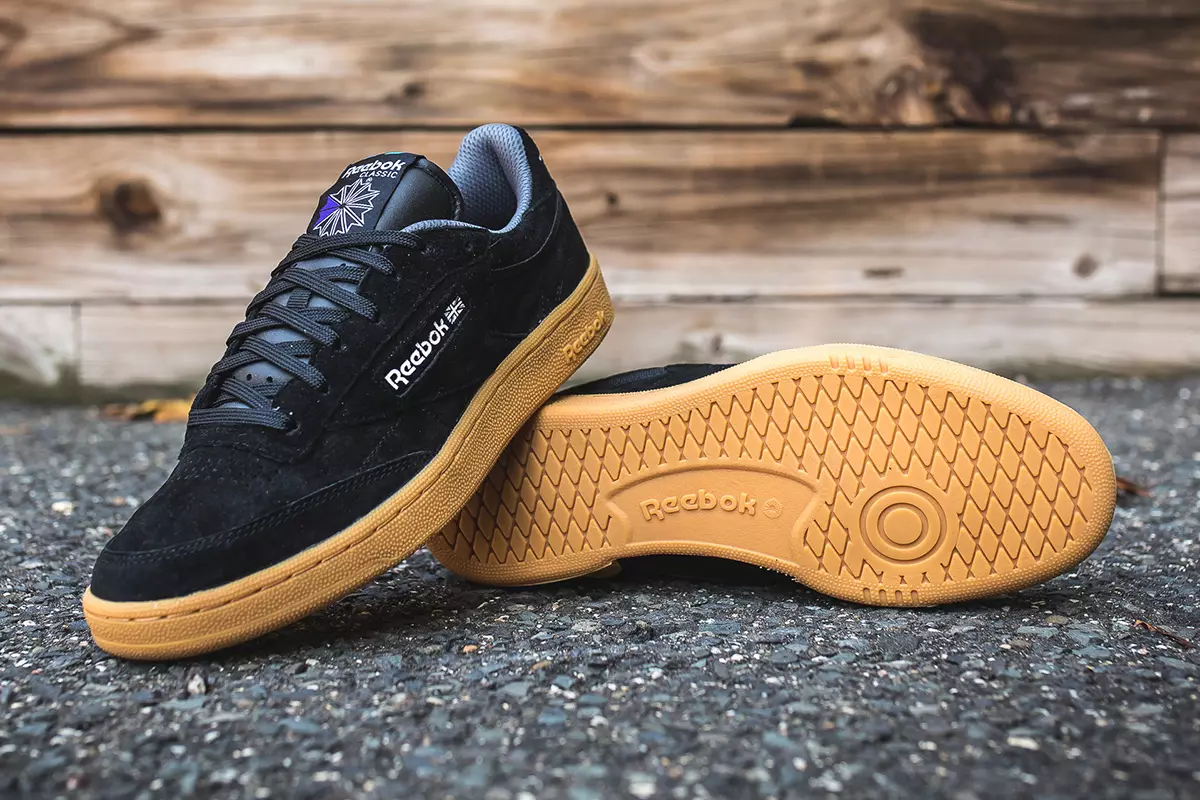 Reebok Club C 85 Indoor Negro Goma