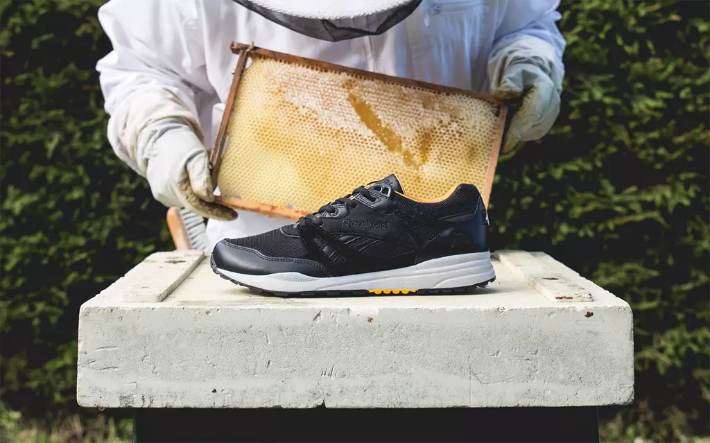 Basketsnstuff x Reebok Ventilator Bees and Honey