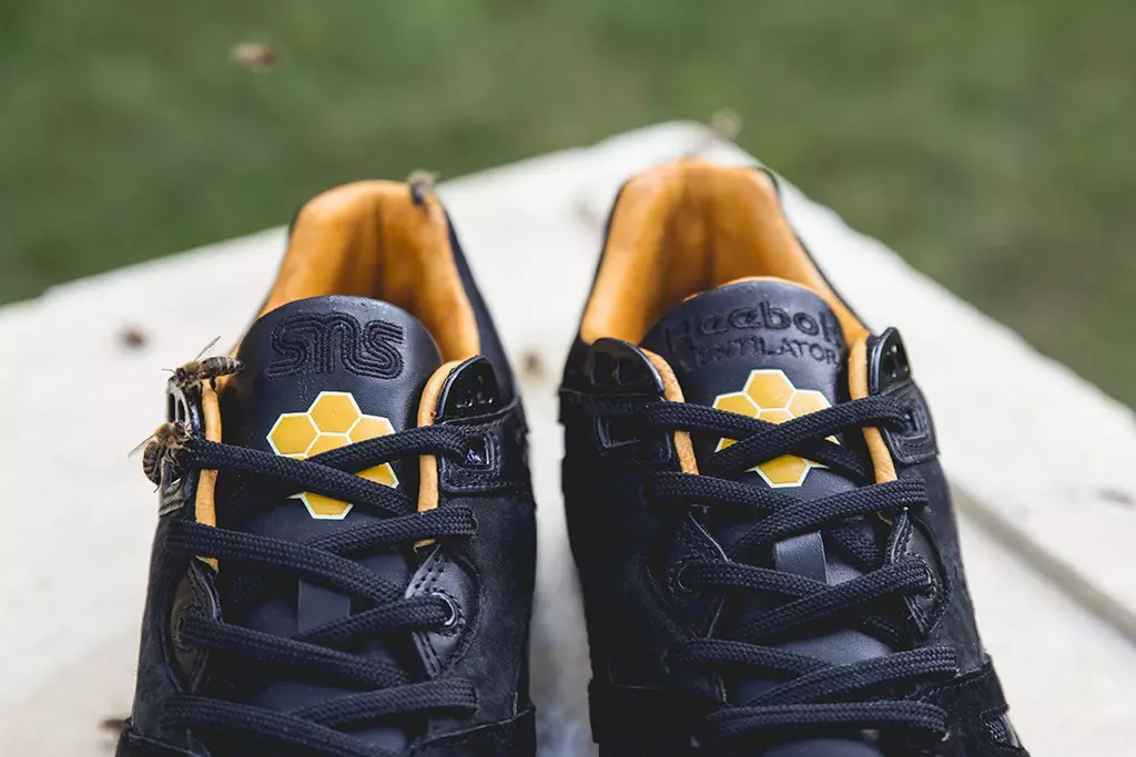 Basketsnstuff x Reebok Ventilator Bees and Honey