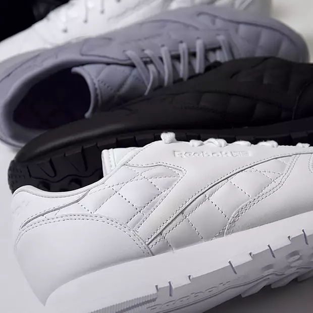 Reebok Classic læder quiltet pakke