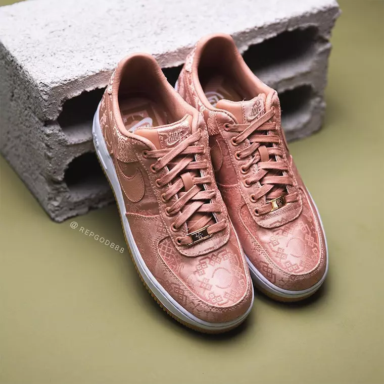 CLOT Nike Air Force 1 Roségold CJ5290-600 – Erscheinungsdatum