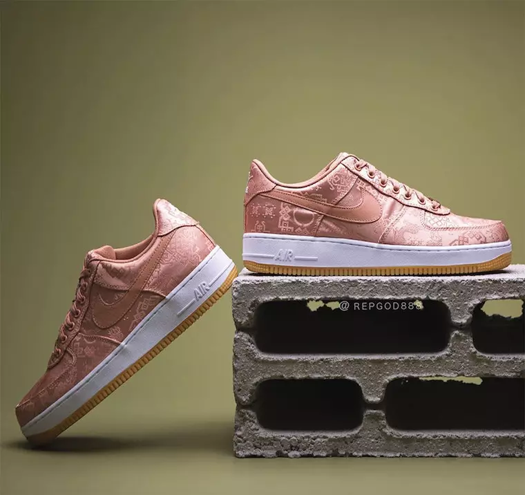 CLOT Nike Air Force 1 Roségold CJ5290-600 – Erscheinungsdatum