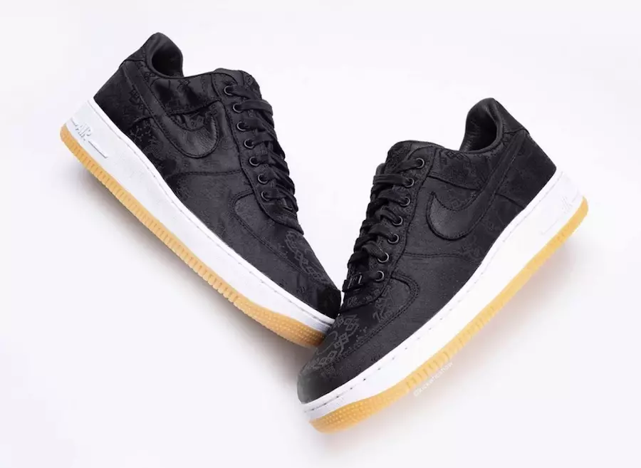 Parça Pıhtı Nike Air Force 1 Premium Siyah Üniversite Kırmızı Beyaz CZ3986-001 Çıkış Tarihi