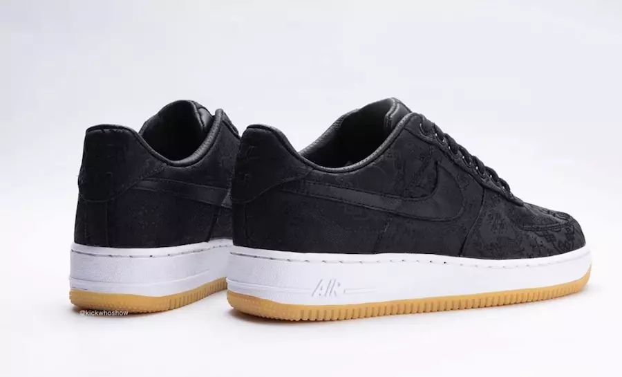 Fragment Clot Nike Air Force 1 Premium Black University Red White CZ3986-001 Chiqarilish sanasi