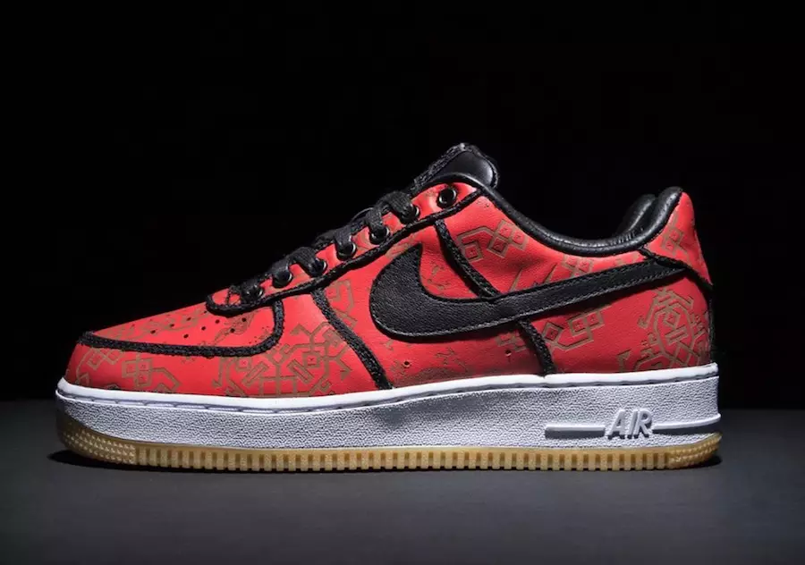 Фрагмент CLOT Nike Air Force 1 CZ3986-001