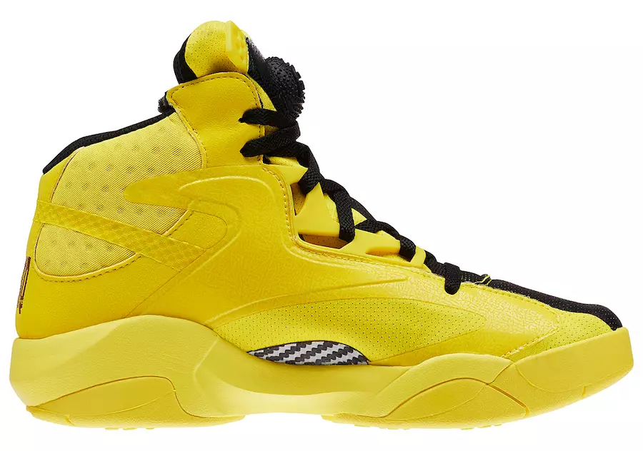 Reebok Shaq Attaq Modern Yellow Black BD4602 2020 Датум на издавање