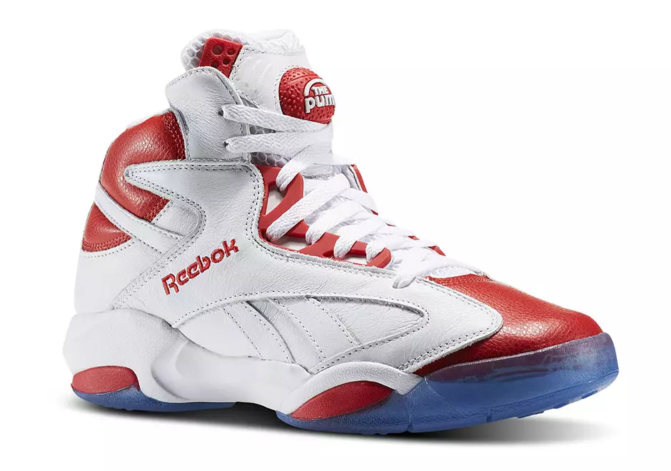 Reebok Shaq Attaq Question Blanc Vermell