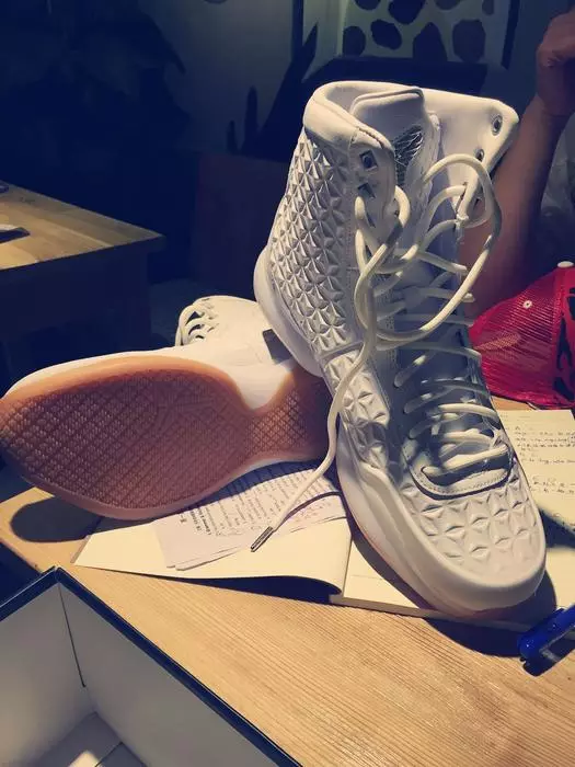 Nike Kobe 10 Alto EXT Blanco Goma