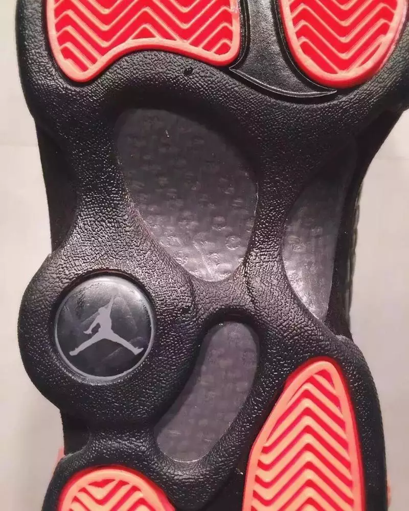 Jordan Horizon Premium Croc fekete bőr