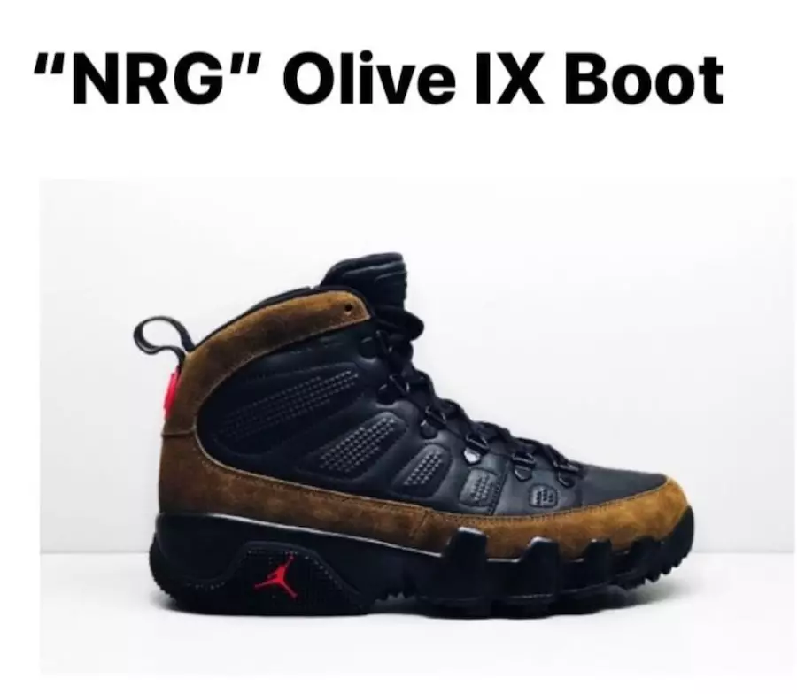 Air Jordan 9 Boot NRG Olive