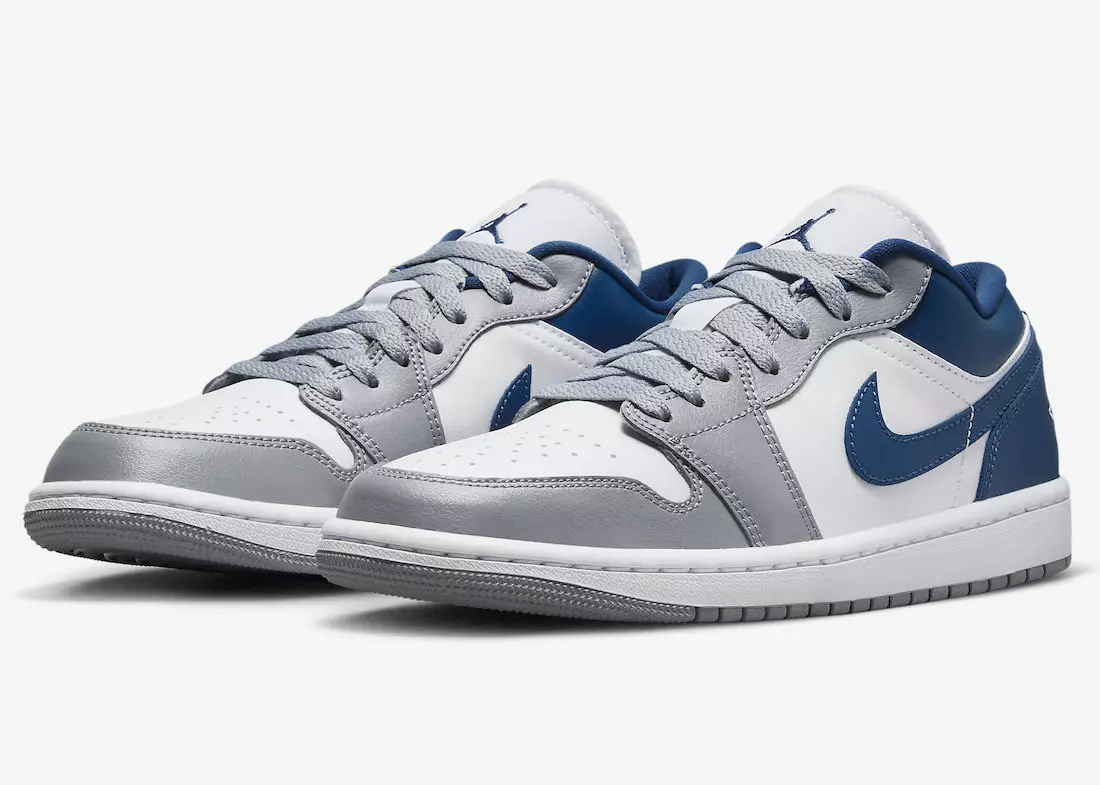 Air Jordan 1 Low Surfaces en mezcla de gris y azul