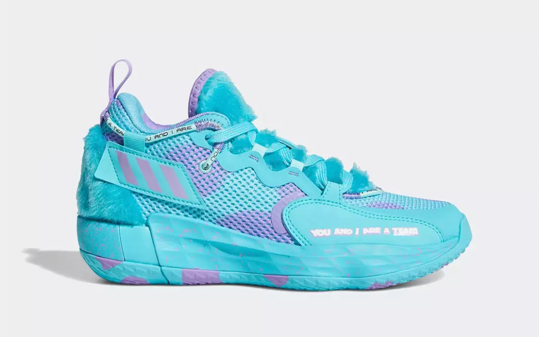 Pixar Monsters Inc adidas Dame 7 EXTPLY Sulley S42807 発売日