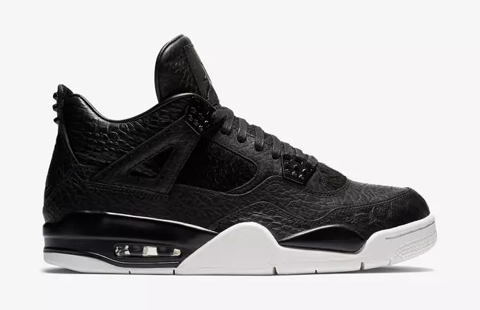 Air Jordan 4 Retro Premium черно пони коса