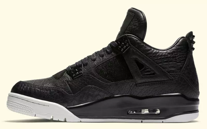 Air Jordan 4 Retro Premium Black Pony Hár