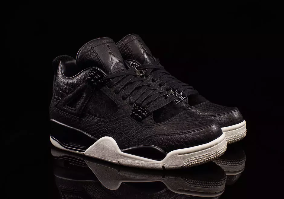 Air Jordan 4 ပရီမီယံ Black Pony ဆံပင်အသစ် ဖြန့်ချိသည့်ရက်စွဲ