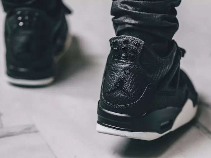 Air Jordan 4 IV Premium შავი ანტრაციტი