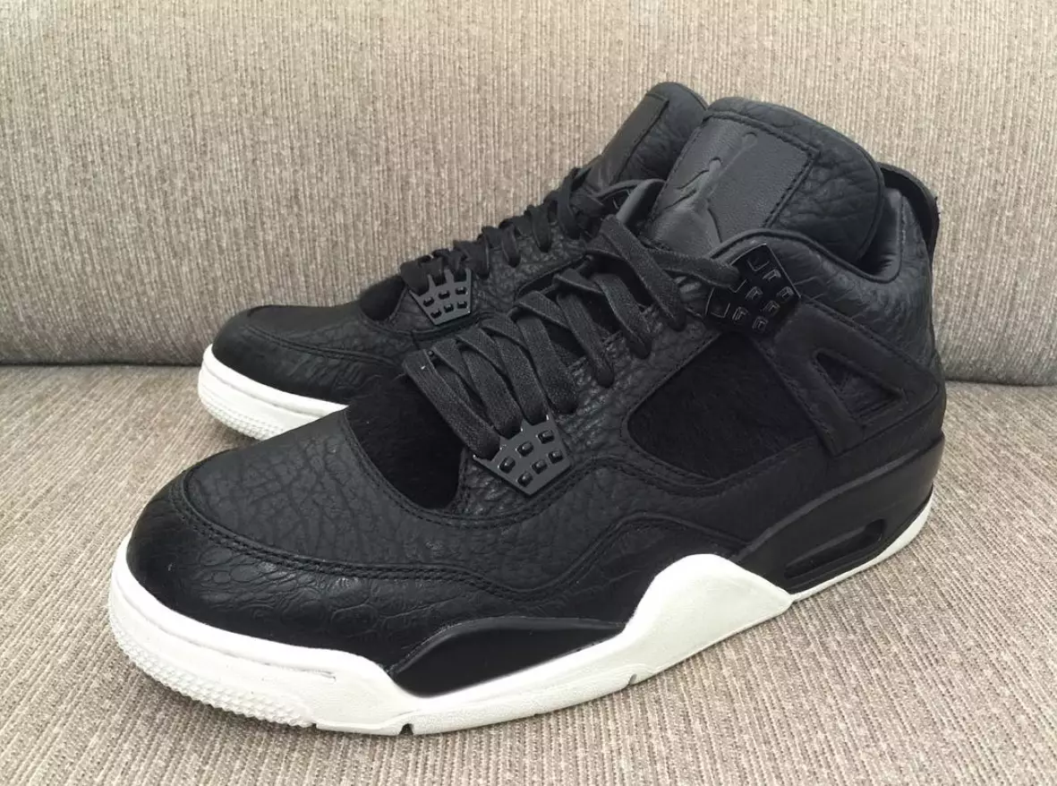 Air Jordan 4 Retro Premium Pinnacle შავი