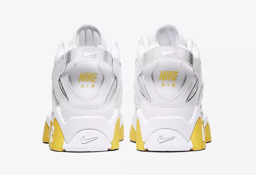 Nike Air Barrage Mid White Yellow Reflective CJ9574-100 Թողարկման ամսաթիվ