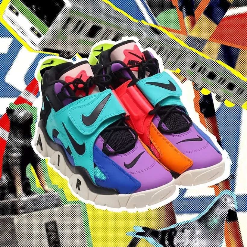 Atmos Nike Air Barrage Mid Pop The Street Collection Data de lançamento