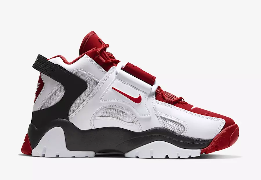 Nike Air Barrage Mid White Red AT7847-102 Data e Publikimit