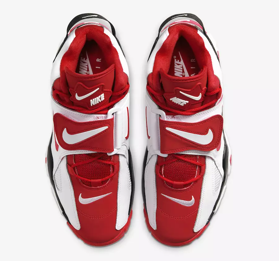 Nike Air Barrage Mid White Red AT7847-102 Datum vydání