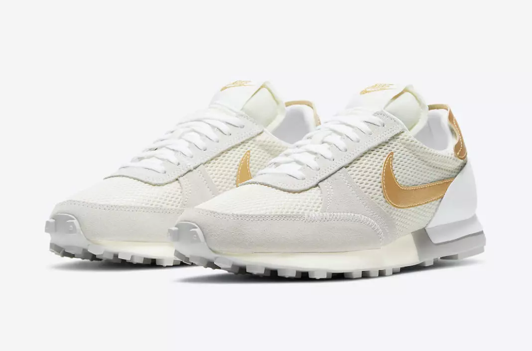 Nike Daybreak Type Pale Ivory Metallic Gold DD4853-110 Útgáfudagur