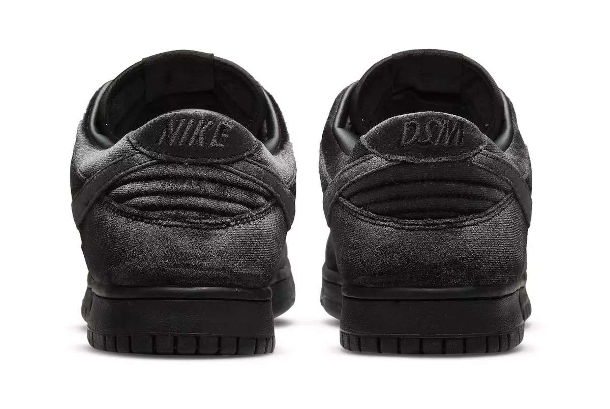 Dover Street Market DSM Nike Dunk Low Velvet Black DH2686-002 გამოშვების თარიღი