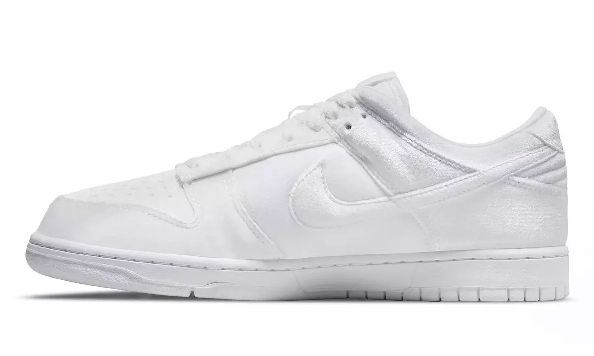 Dover Street Market DSM Nike Dunk Low Velvet Branco DH2686-100 Data de lançamento