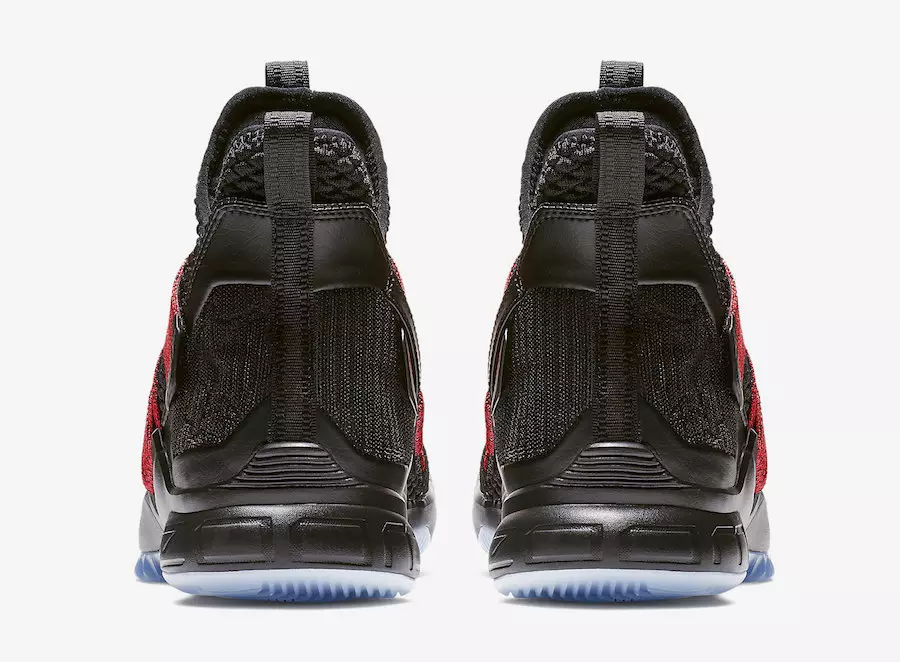 Nike LeBron Soldier 12 Black Red Straps AO2609-003 تاريخ الإصدار