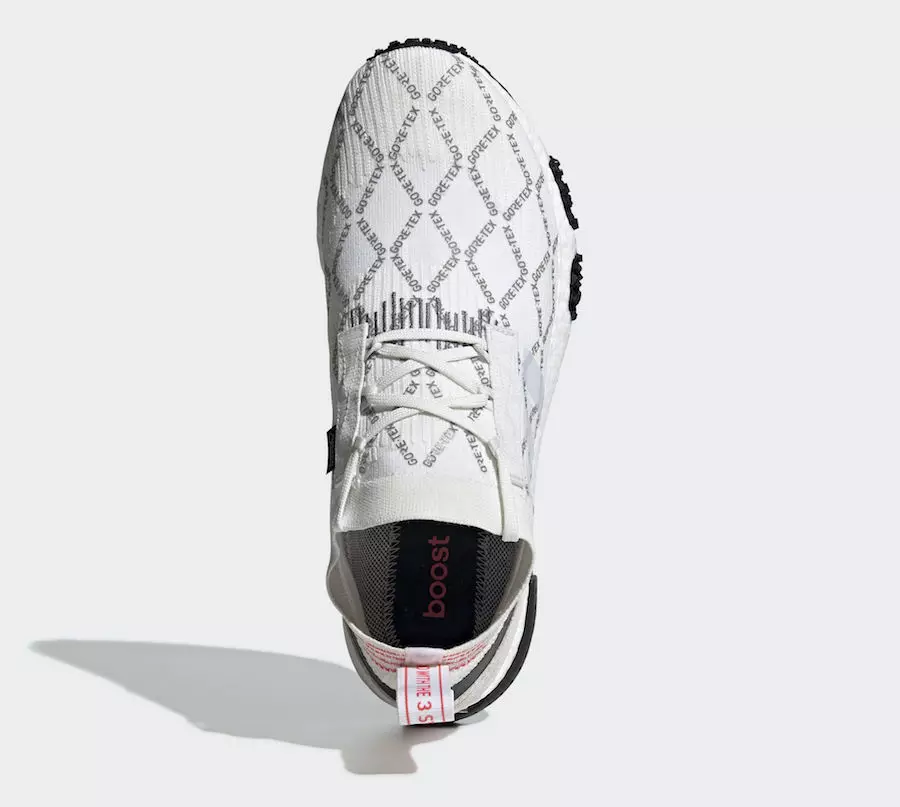 adidas NMD Racer GTX Gore Tex Ağ Qara BD7725 Buraxılış Tarixi