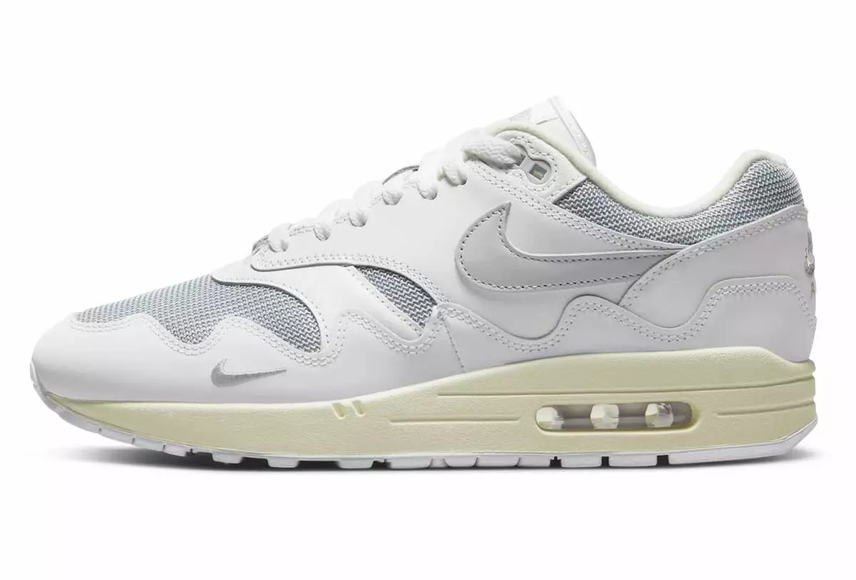 Patta Nike Air Max 1 White Grey DQ0299-100 Дата выпуску