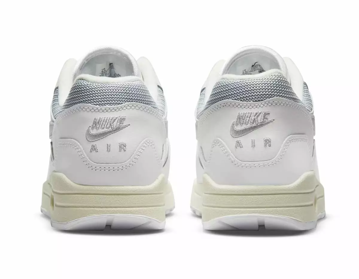 Patta Nike Air Max 1 White Grey DQ0299-100 Data e publikimit