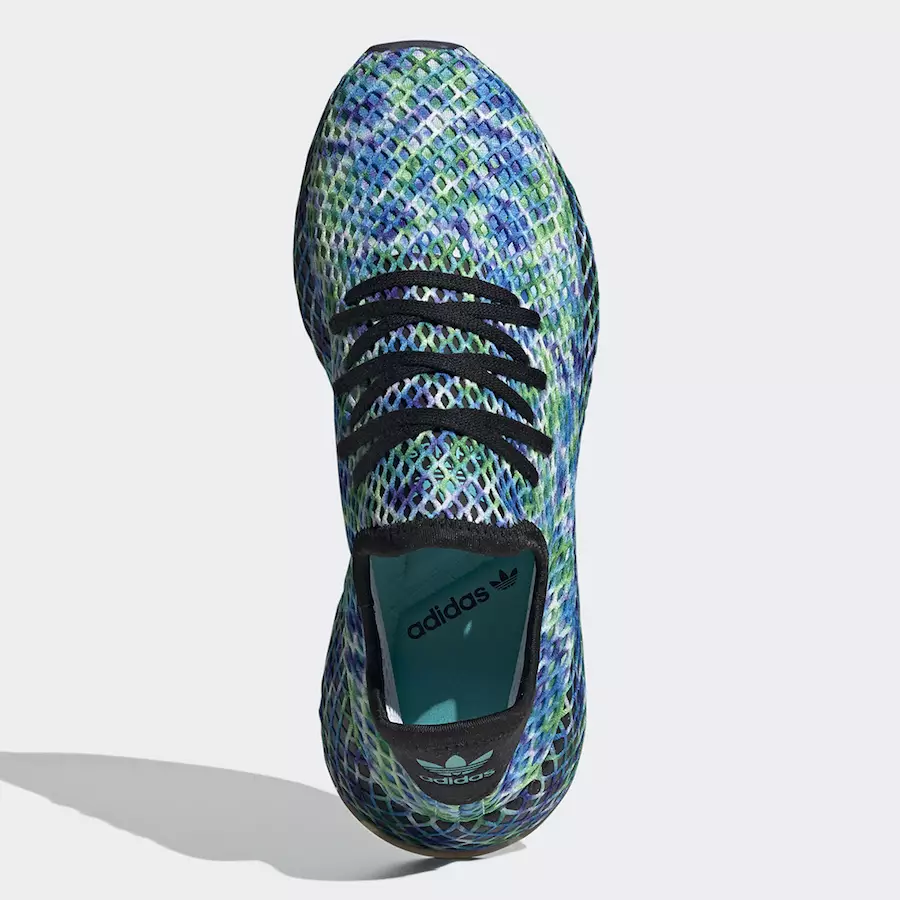 adidas Deerupt Runner Aqua Tie-Dye Print EE5671 Releasedatum