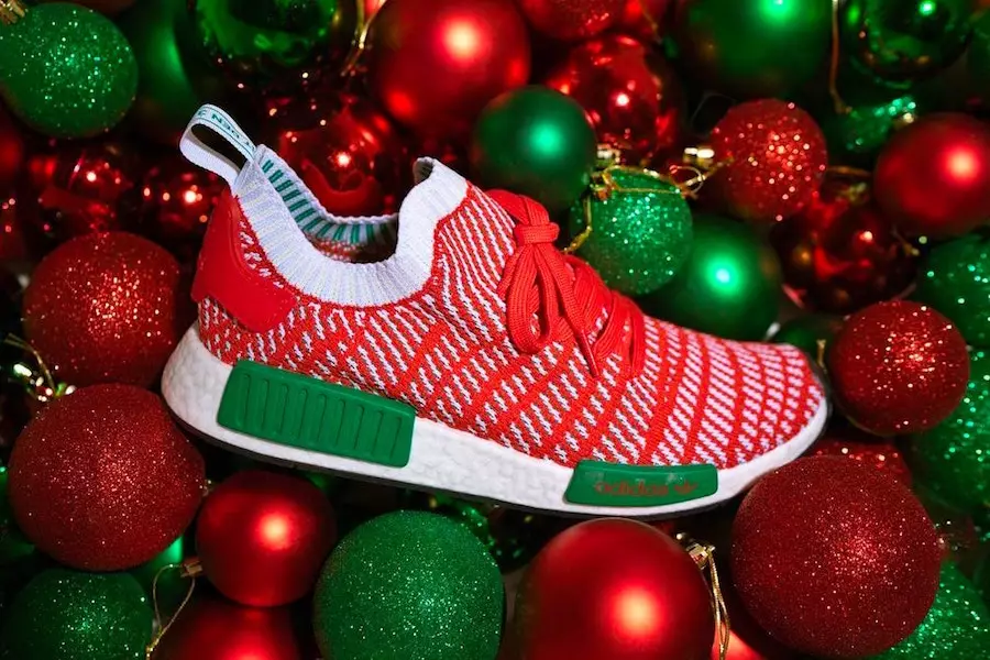 adidas NMD Krismas Merah Putih Hijau