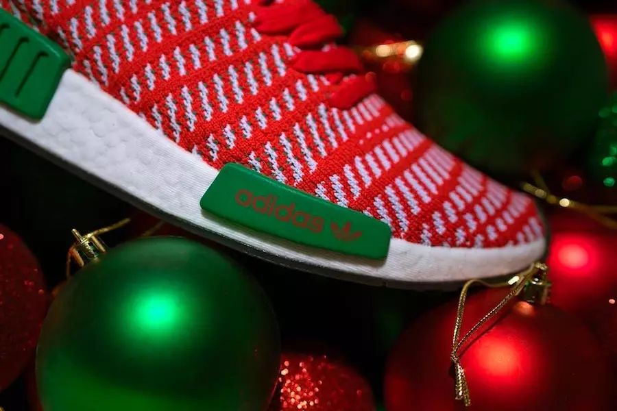 adidas NMD Christmas Red White Green