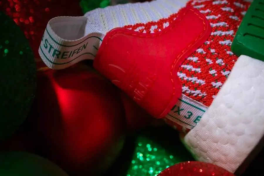 adidas NMD Christmas Red White Green